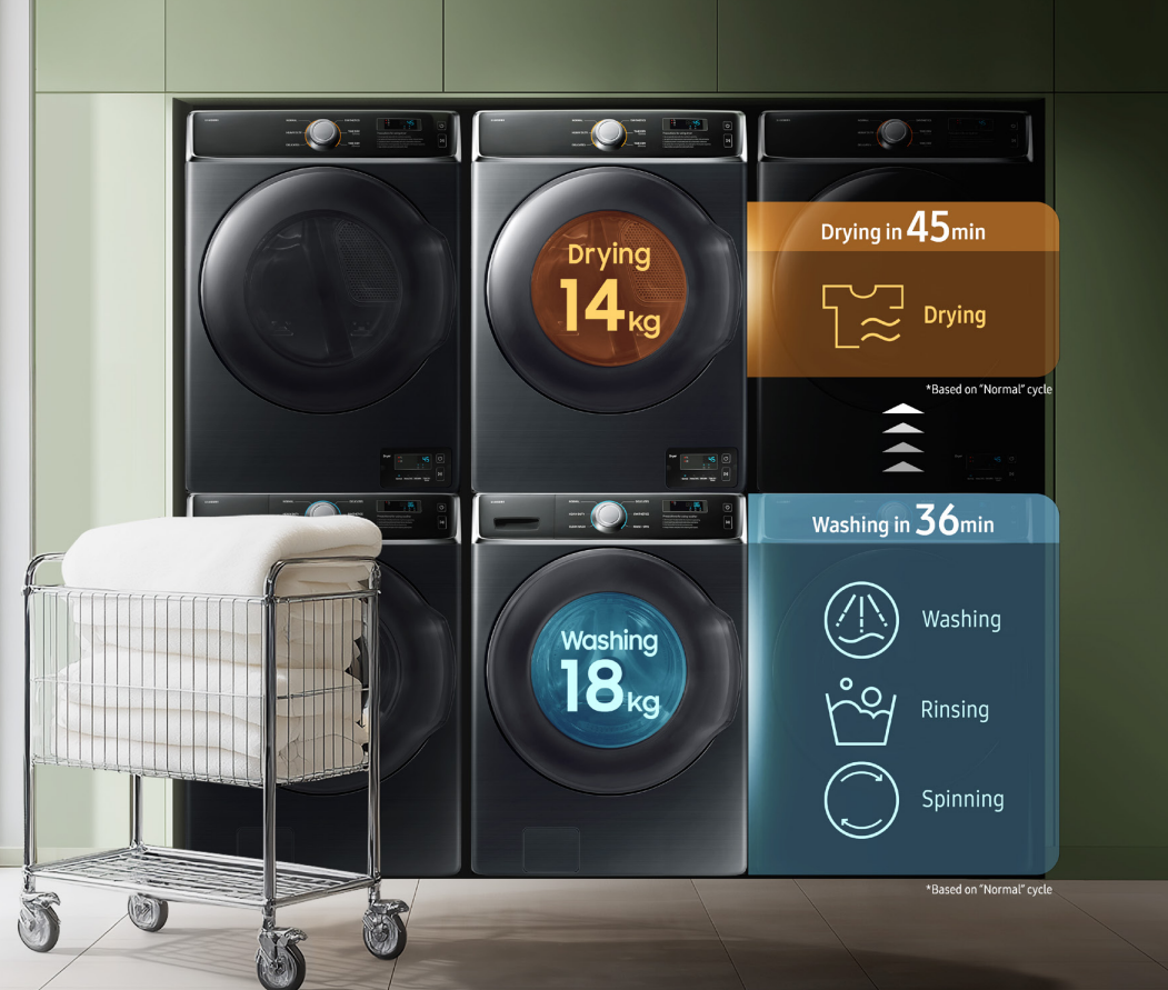 Samsung Professional Laundry Big Capacity